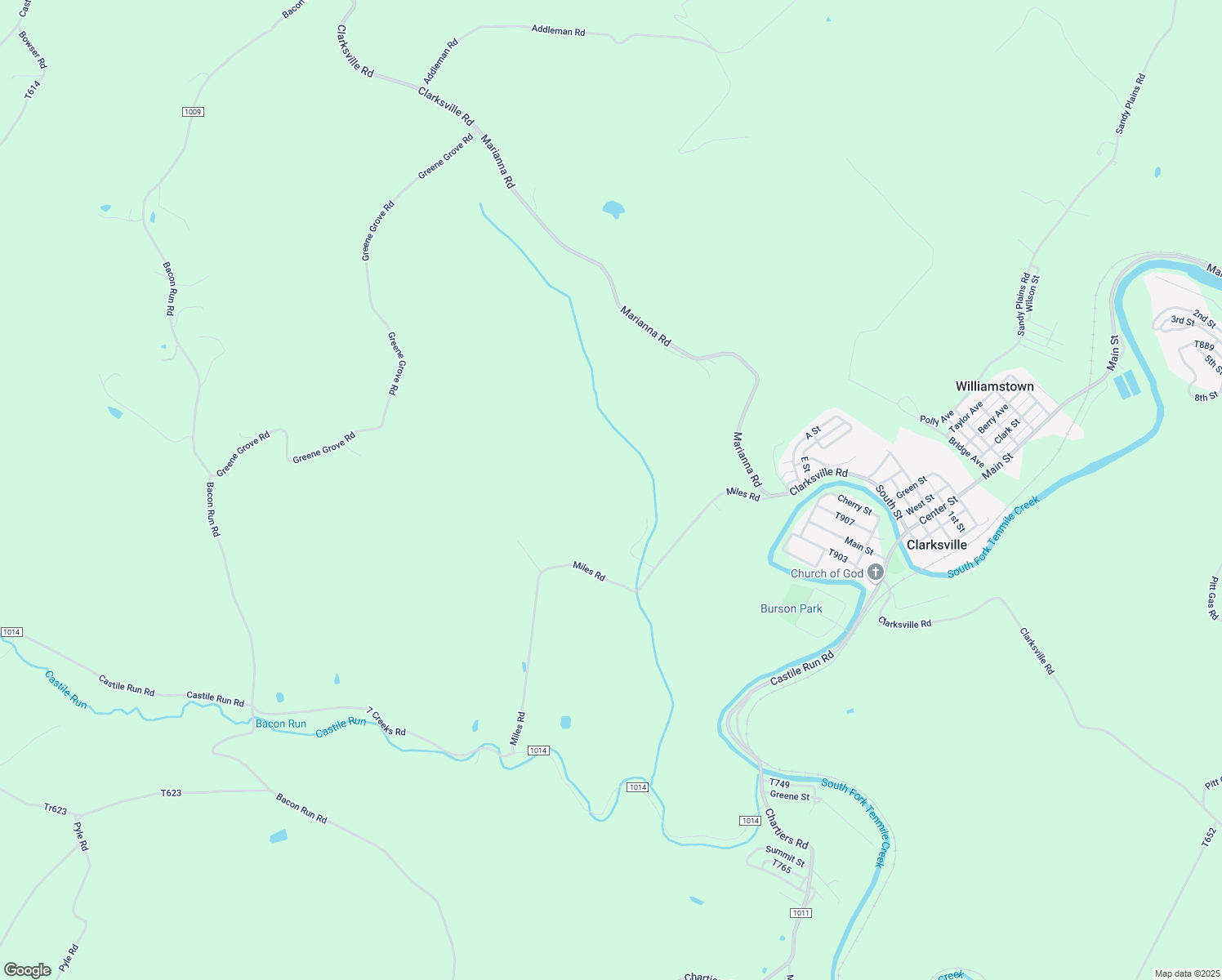 map of restaurants, bars, coffee shops, grocery stores, and more near in Clarksville