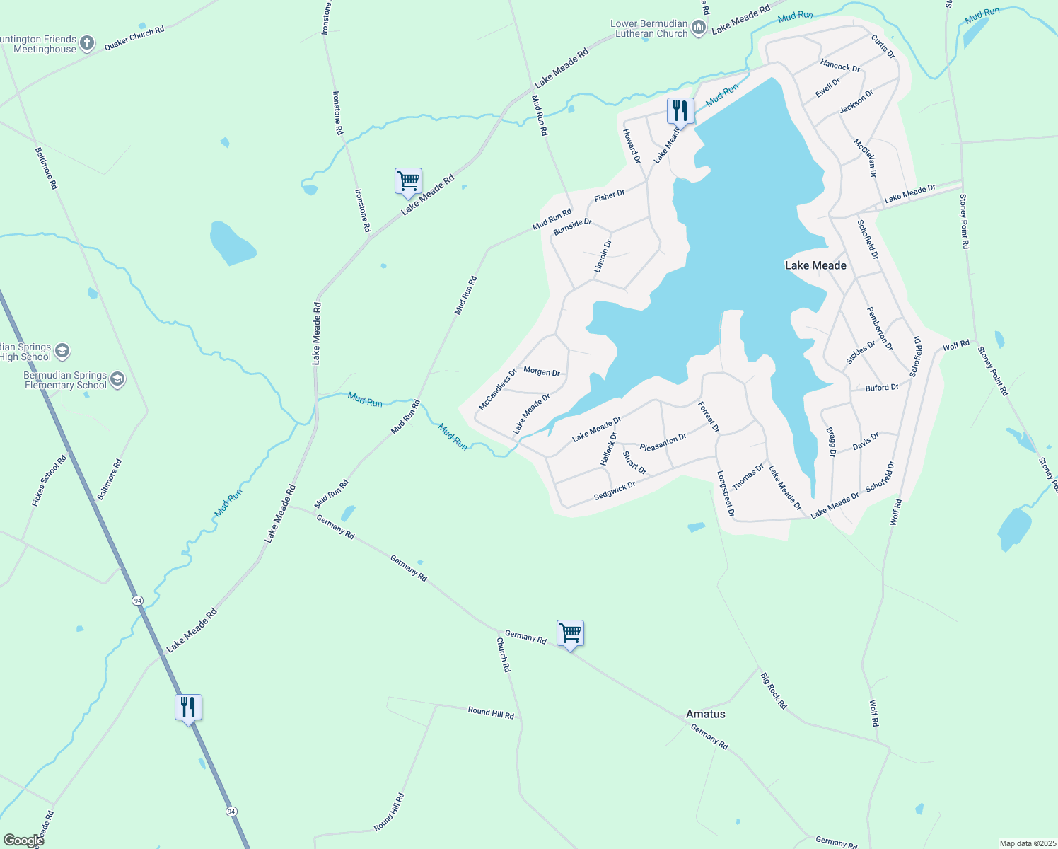 294 Lake Meade Drive, East Berlin PA Walk Score