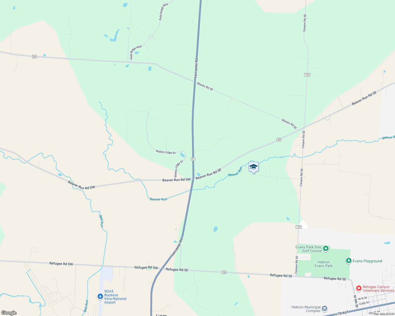 map of restaurants, bars, coffee shops, grocery stores, and more near 14 Squire Lane in Hebron