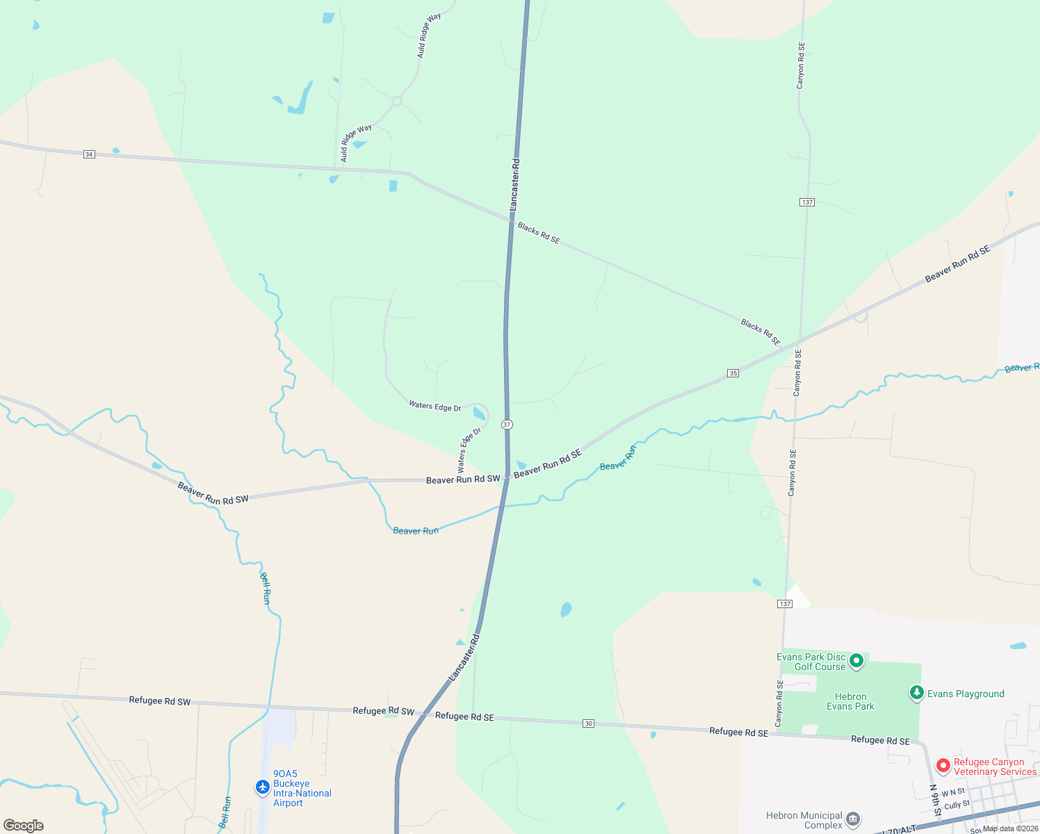 map of restaurants, bars, coffee shops, grocery stores, and more near 14 Squire Lane in Hebron