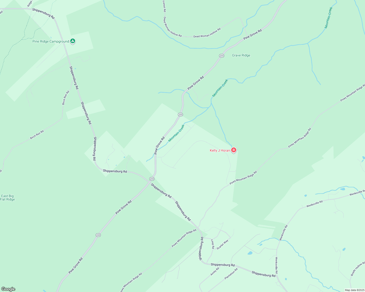 map of restaurants, bars, coffee shops, grocery stores, and more near 90 Hirschmann Road in Biglerville