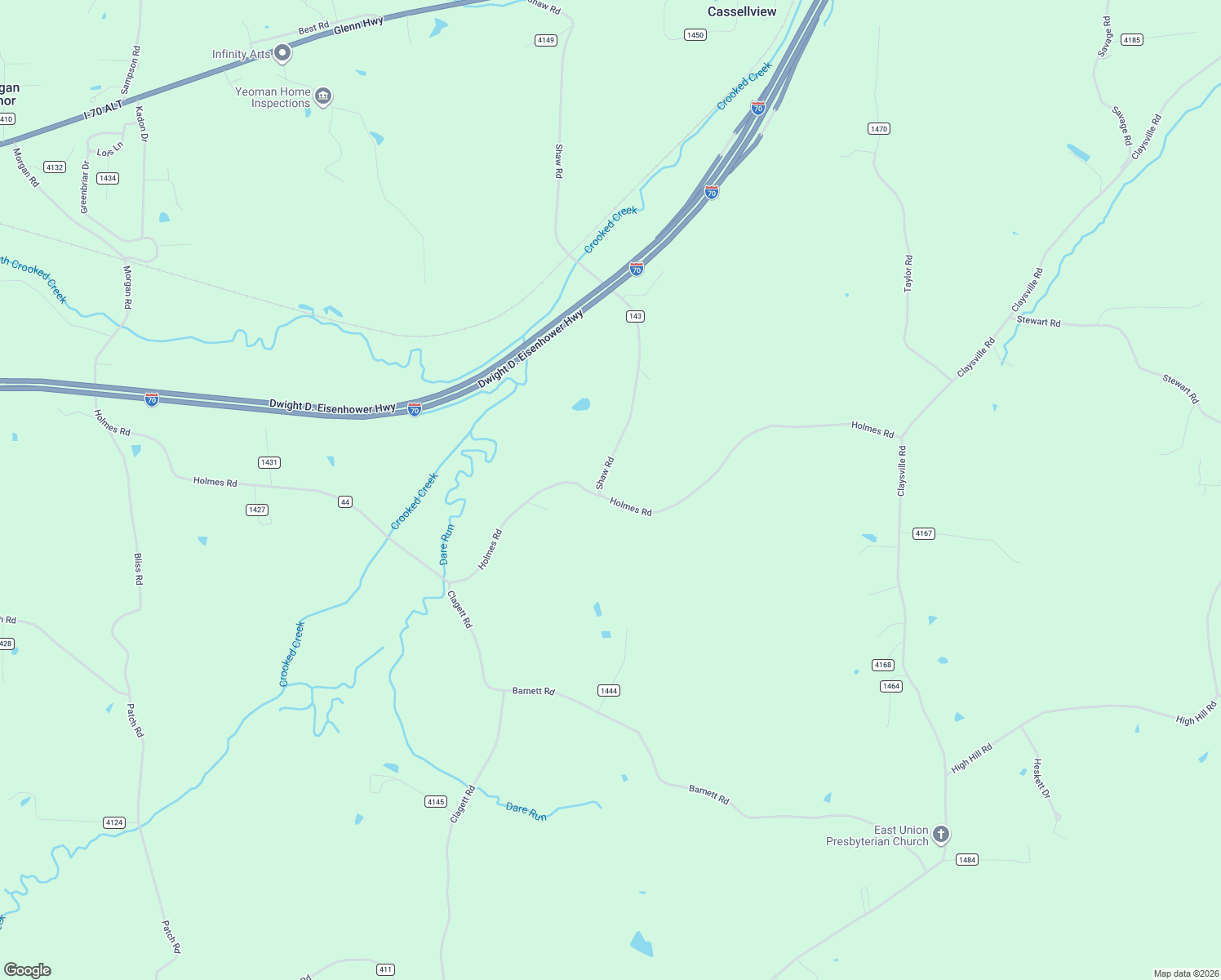 map of restaurants, bars, coffee shops, grocery stores, and more near 3784-4498 County Road 44 in Cambridge