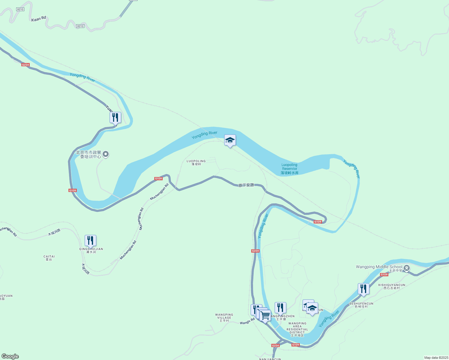 map of restaurants, bars, coffee shops, grocery stores, and more near in 