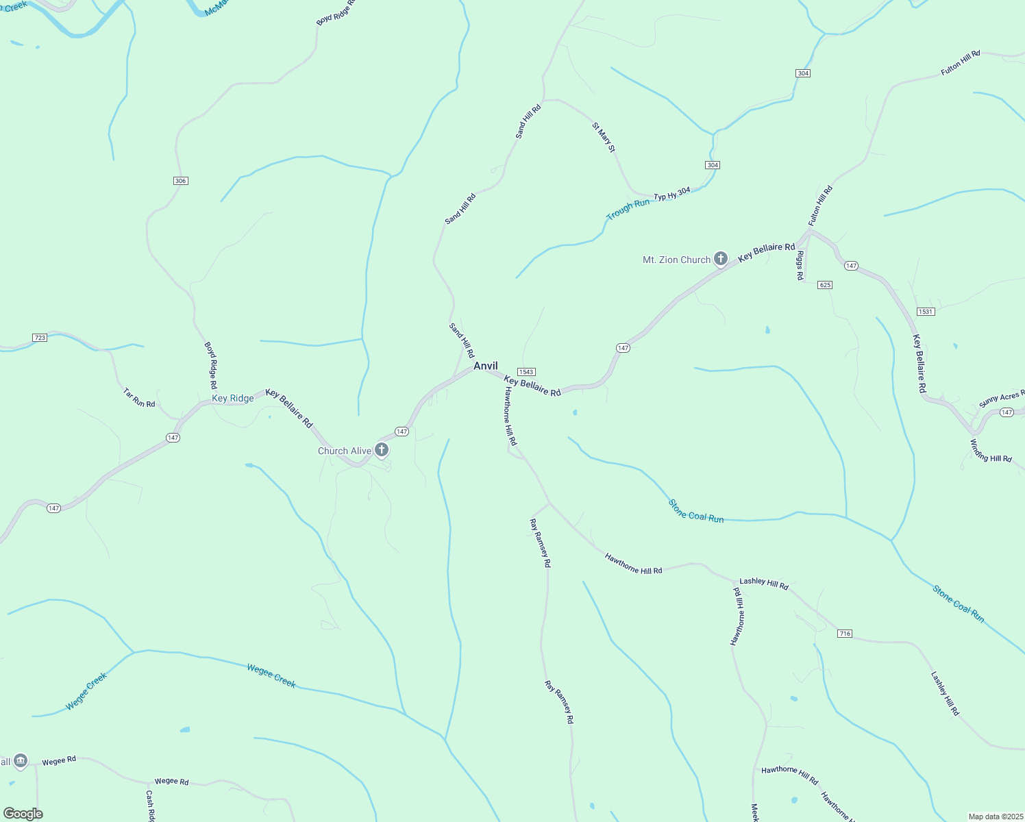 map of restaurants, bars, coffee shops, grocery stores, and more near 62636 Hawthorne Hill Road in Jacobsburg