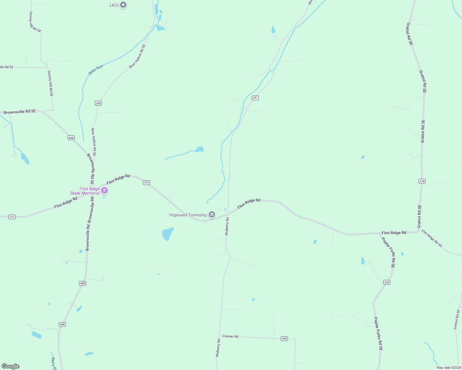 map of restaurants, bars, coffee shops, grocery stores, and more near 6937 Mulberry Road in Heath