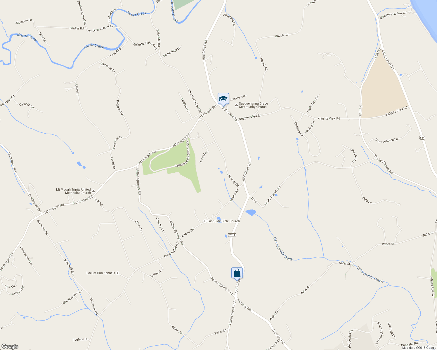 map of restaurants, bars, coffee shops, grocery stores, and more near 784 Almoney Road in Wrightsville