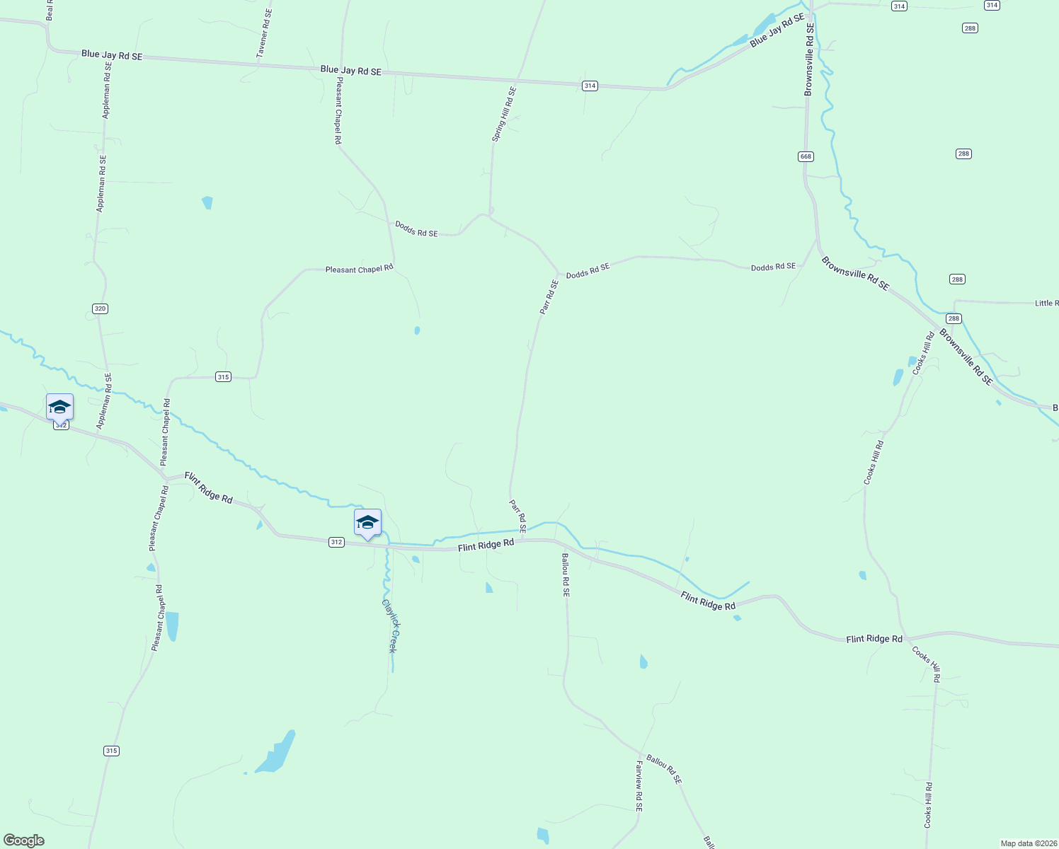 map of restaurants, bars, coffee shops, grocery stores, and more near 6523 Parr Road Southeast in Newark
