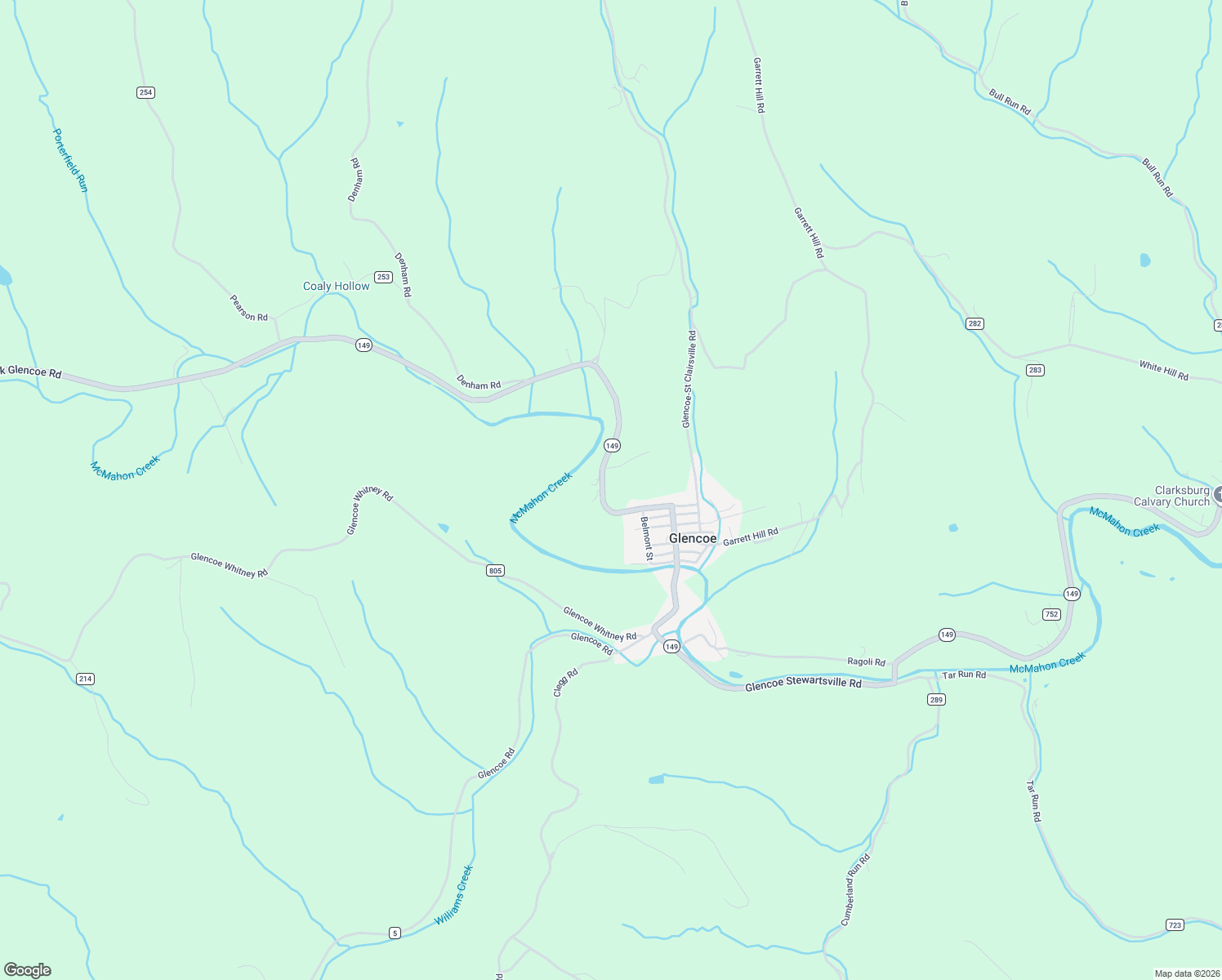 map of restaurants, bars, coffee shops, grocery stores, and more near 50025 4th Street in Saint Clairsville