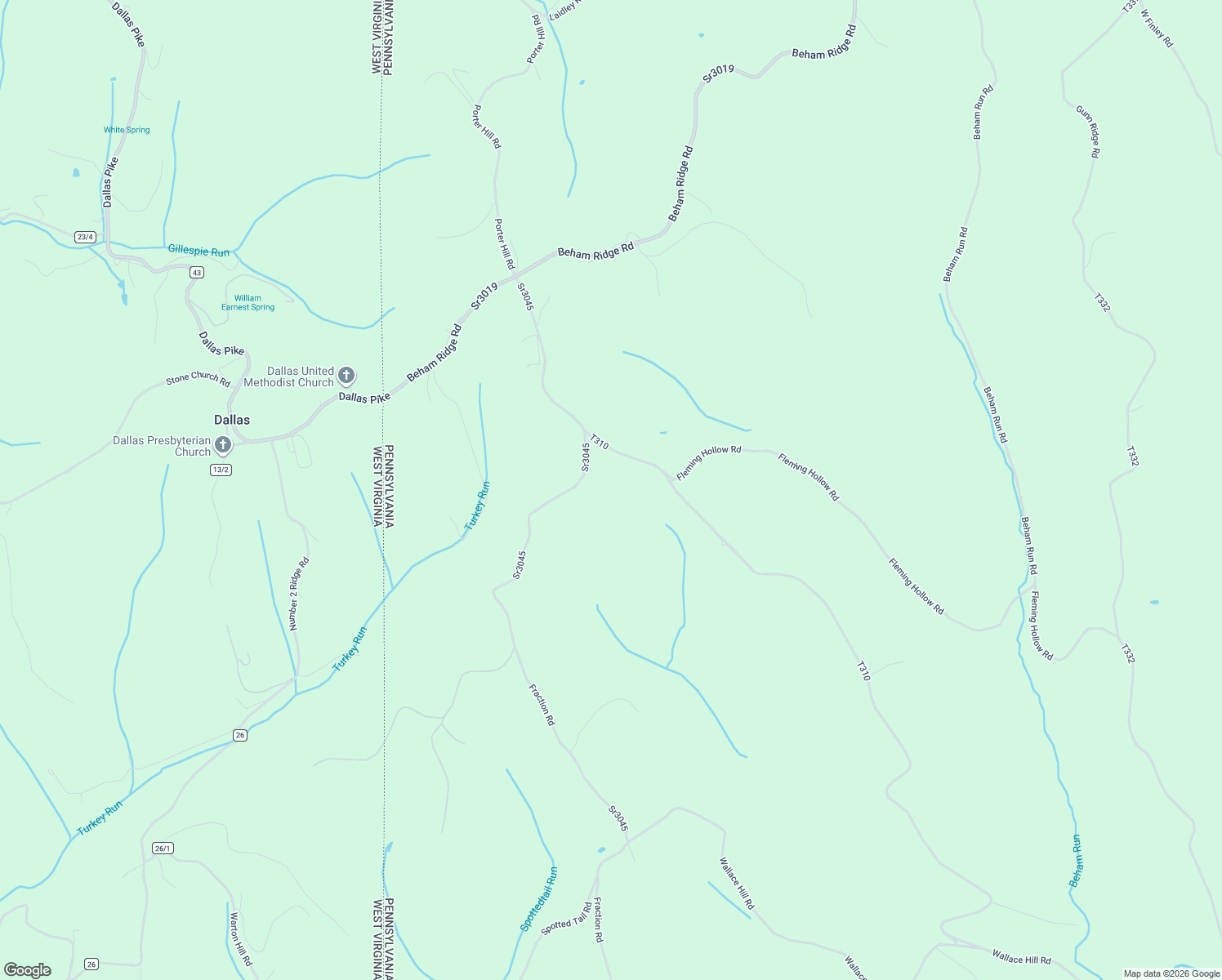 map of restaurants, bars, coffee shops, grocery stores, and more near 776 Fraction Road in West Finley