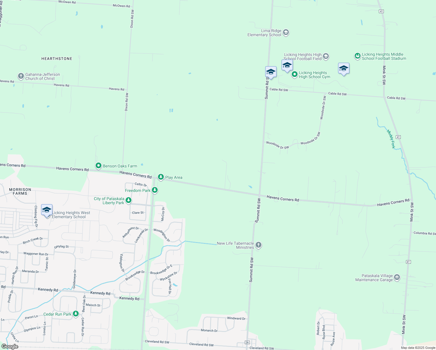 14330 Havens Corners Road, Pataskala OH Walk Score