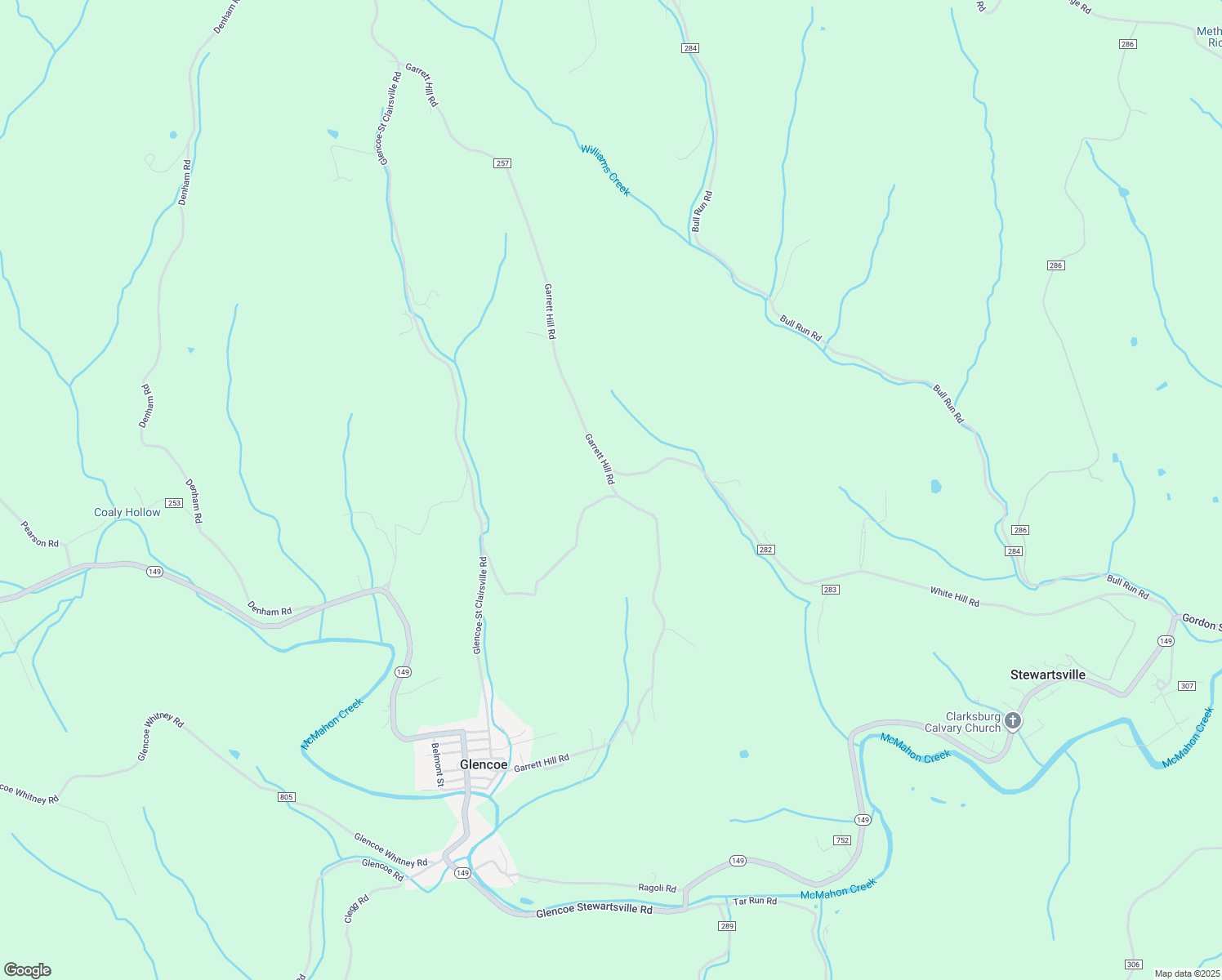 map of restaurants, bars, coffee shops, grocery stores, and more near 64685 Garrett Hill Road in Saint Clairsville