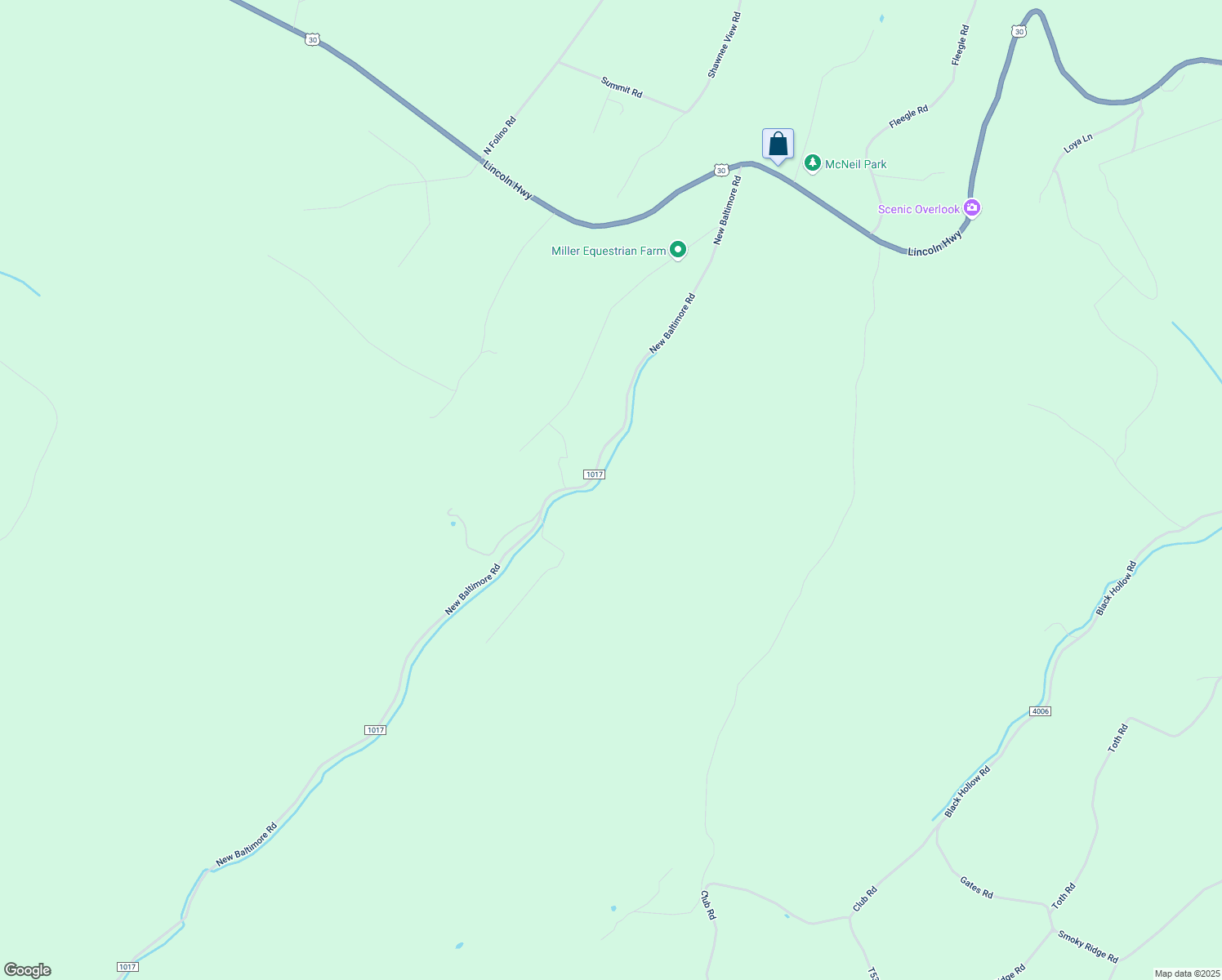 map of restaurants, bars, coffee shops, grocery stores, and more near 466 New Baltimore Road in Central City