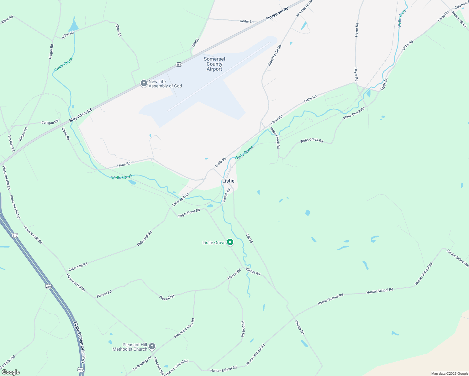 map of restaurants, bars, coffee shops, grocery stores, and more near 116 T603B in Somerset