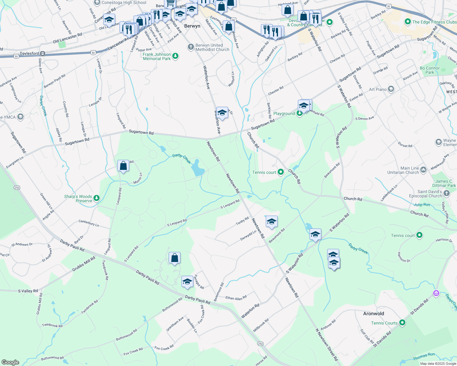 530 Newtown Road, Berwyn PA Walk Score