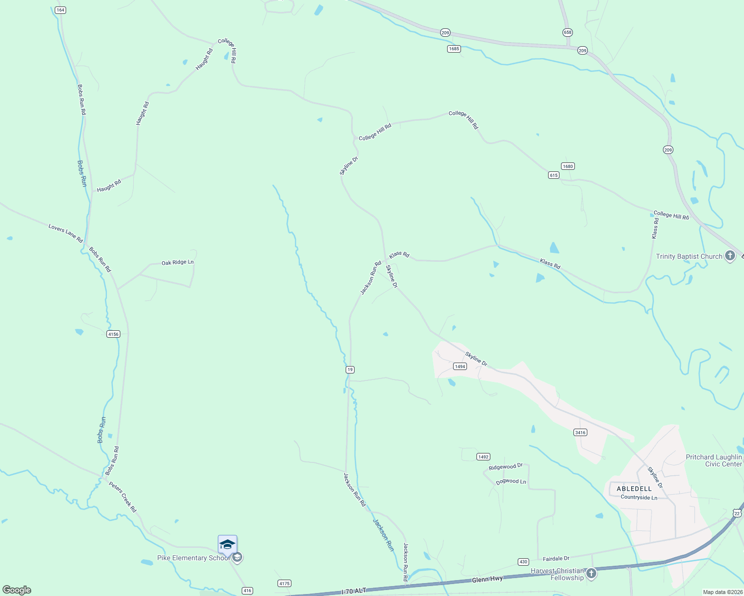 map of restaurants, bars, coffee shops, grocery stores, and more near 5222 Skyline Drive in Cambridge