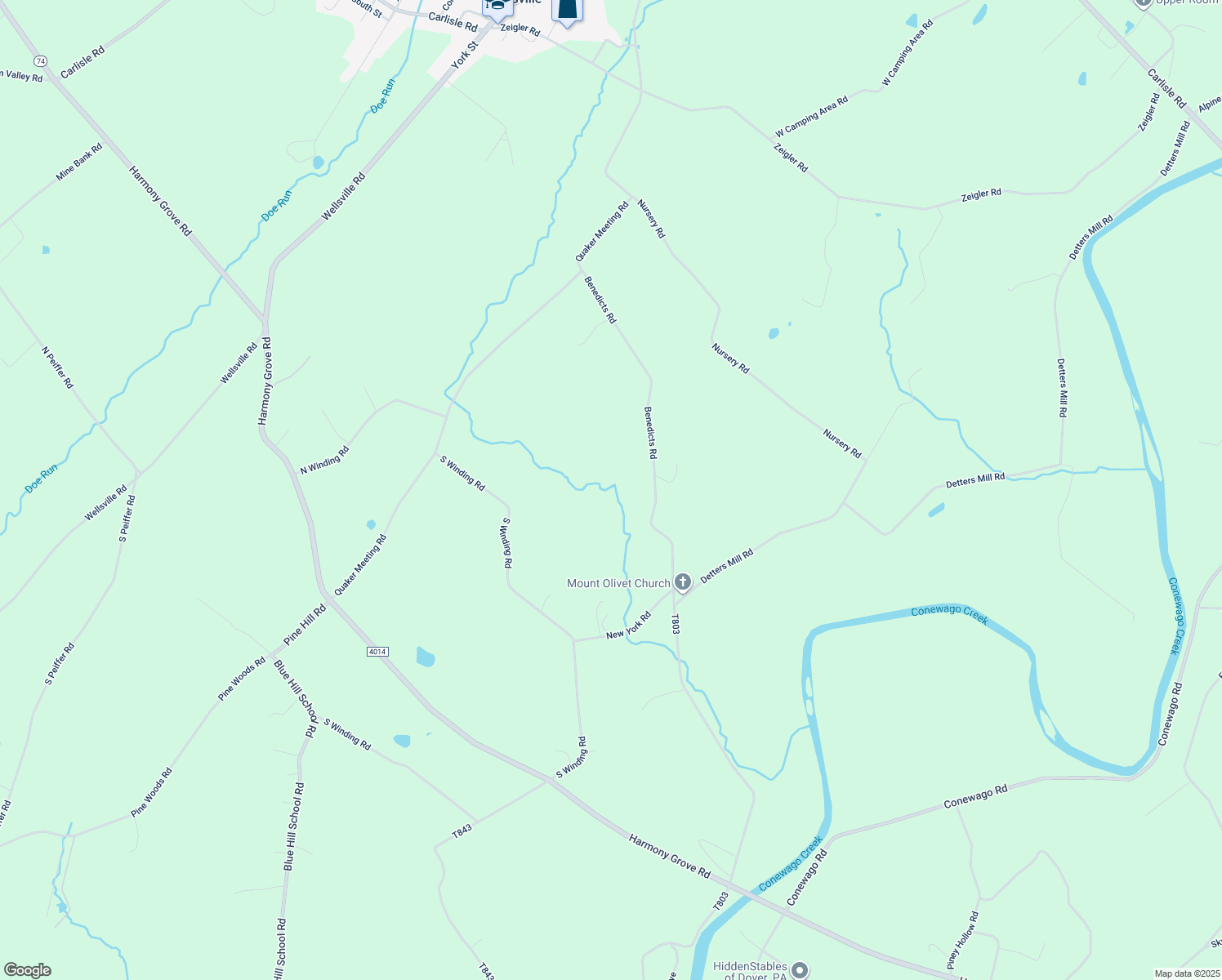 map of restaurants, bars, coffee shops, grocery stores, and more near 317 Benedicts Road in Wellsville