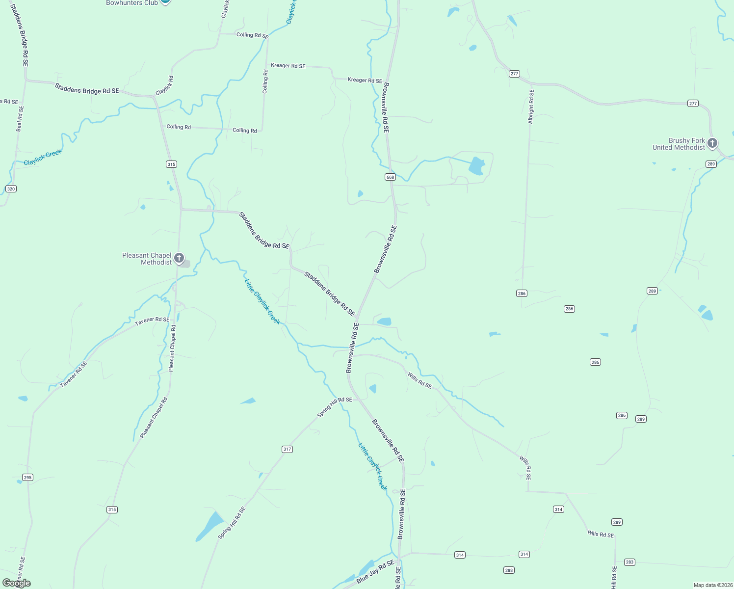map of restaurants, bars, coffee shops, grocery stores, and more near 3543 Brownsville Road Southeast in Newark
