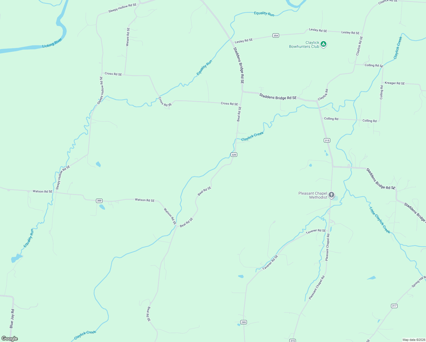 map of restaurants, bars, coffee shops, grocery stores, and more near 3408 Beal Road Southeast in Newark