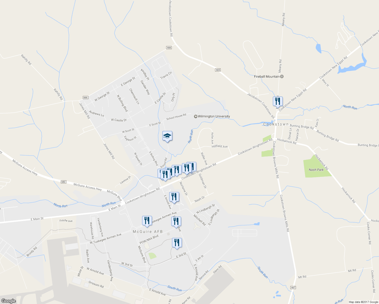 map of restaurants, bars, coffee shops, grocery stores, and more near 7 Laburnum Close in Cookstown