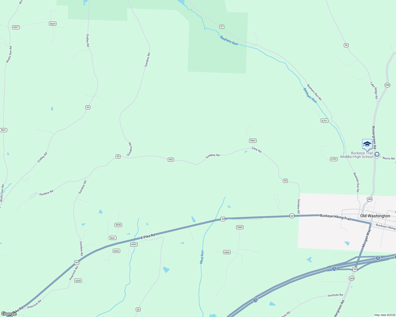 map of restaurants, bars, coffee shops, grocery stores, and more near 13847 Township Highway 652 in Lore City