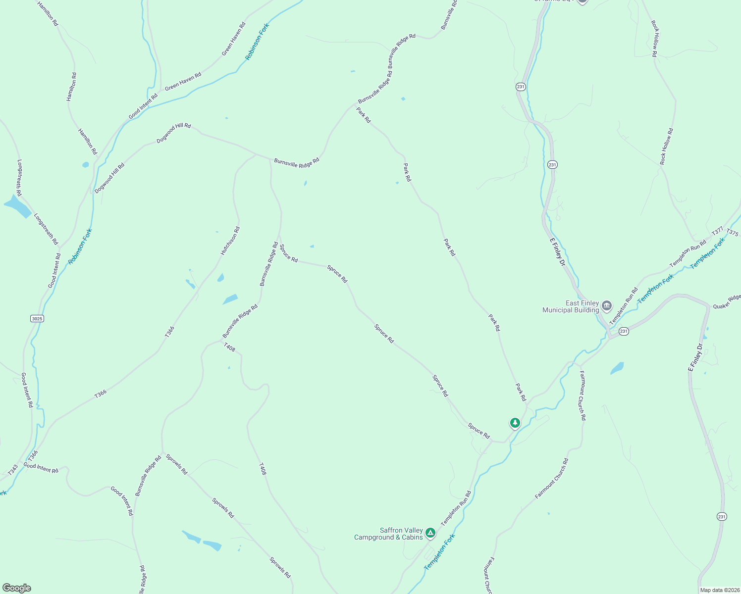 map of restaurants, bars, coffee shops, grocery stores, and more near 130 Spruce Road in Claysville