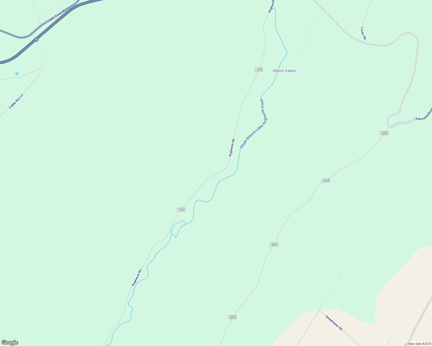 map of restaurants, bars, coffee shops, grocery stores, and more near 11249 Aughwick Road in Burnt Cabins