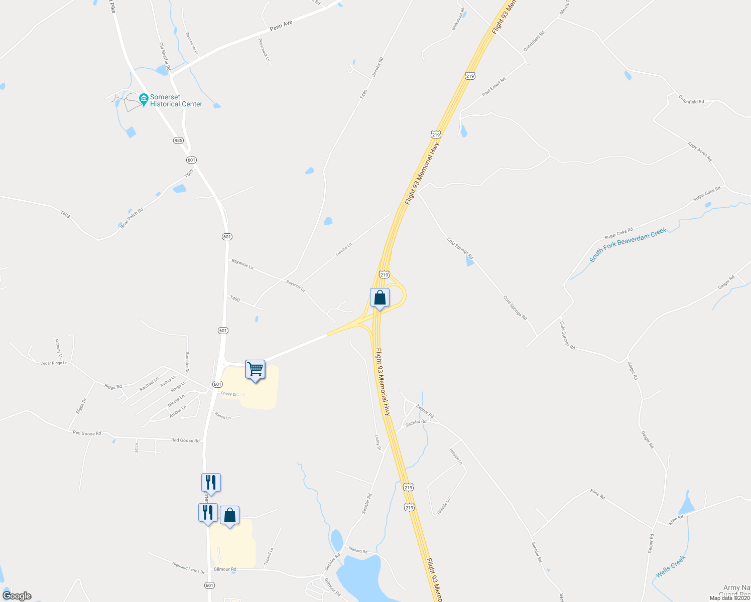 map of restaurants, bars, coffee shops, grocery stores, and more near in 