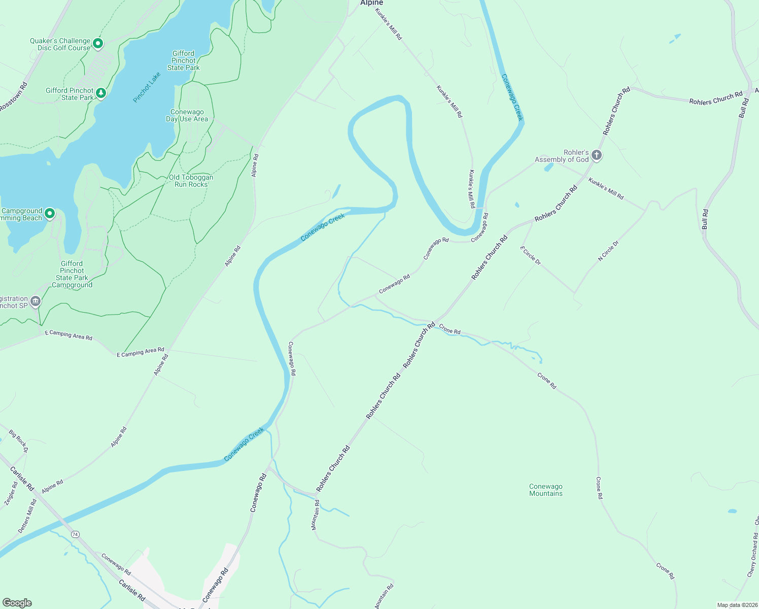 map of restaurants, bars, coffee shops, grocery stores, and more near 6880 Crone Road in Dover