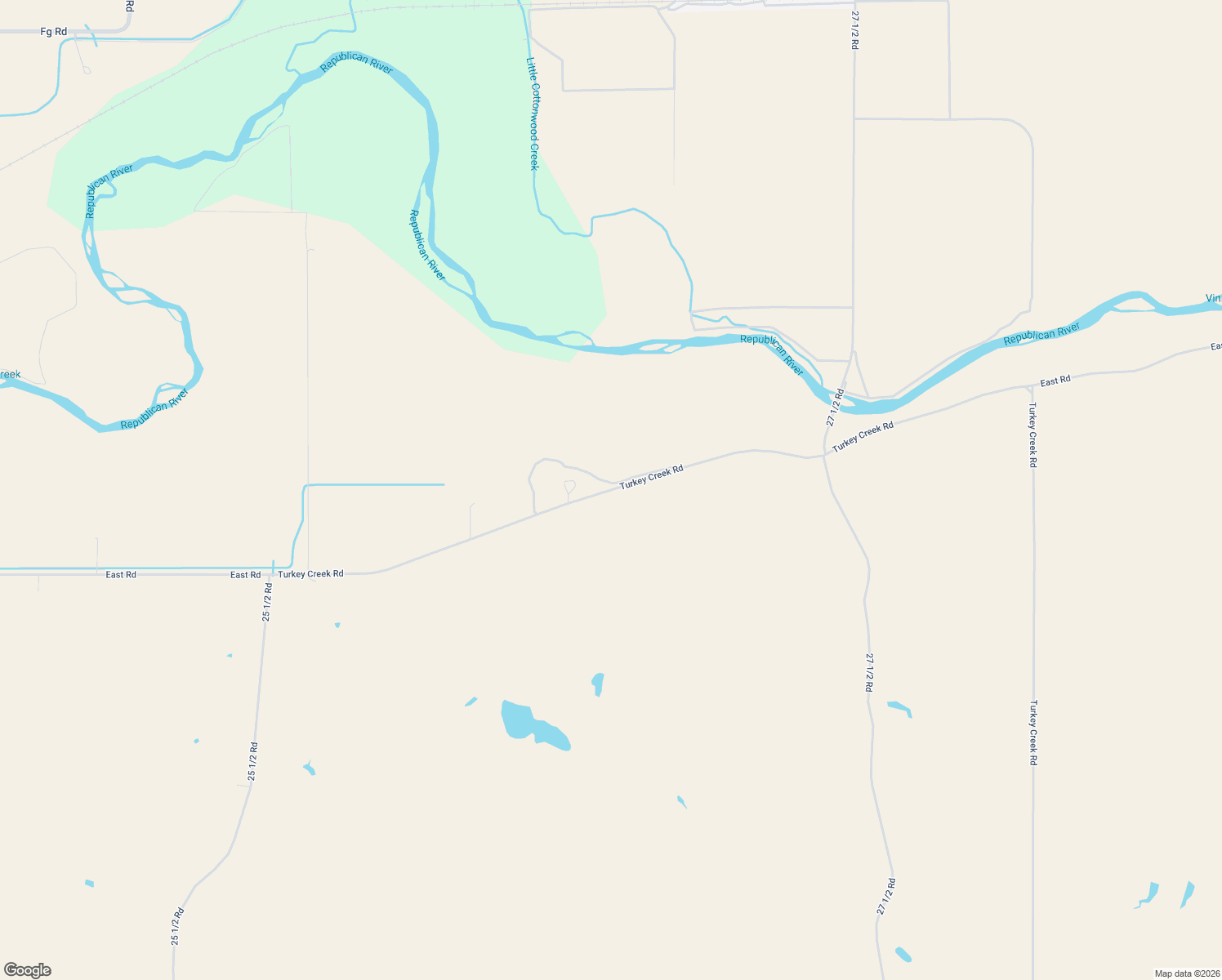 map of restaurants, bars, coffee shops, grocery stores, and more near Turkey Creek Road in Franklin County