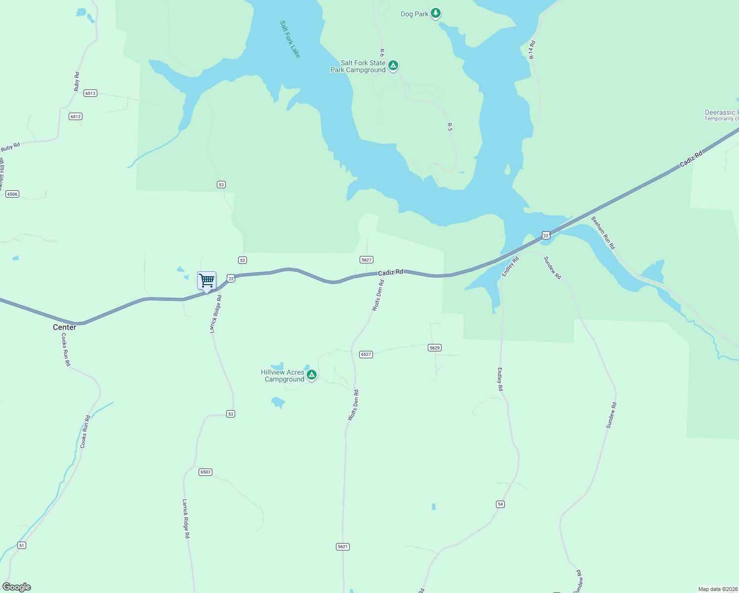 map of restaurants, bars, coffee shops, grocery stores, and more near 12606 Cadiz Rd in Cambridge