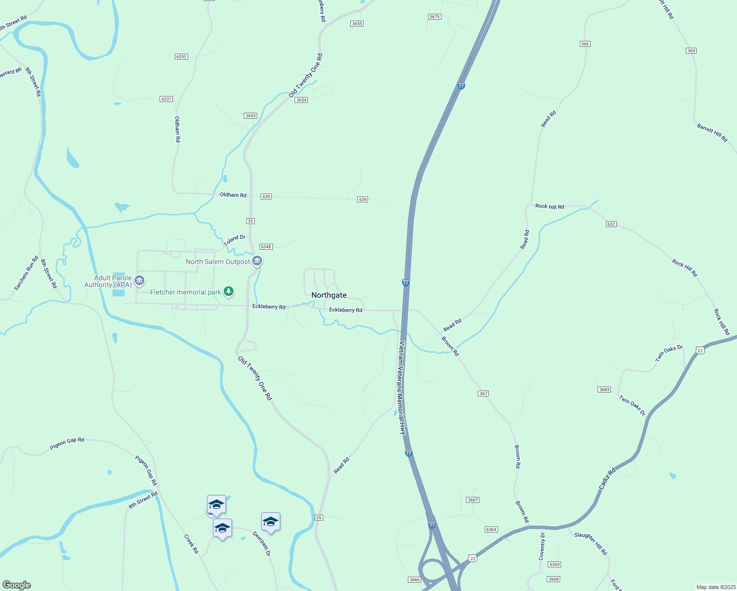 map of restaurants, bars, coffee shops, grocery stores, and more near 9015 Northgate Drive in Cambridge