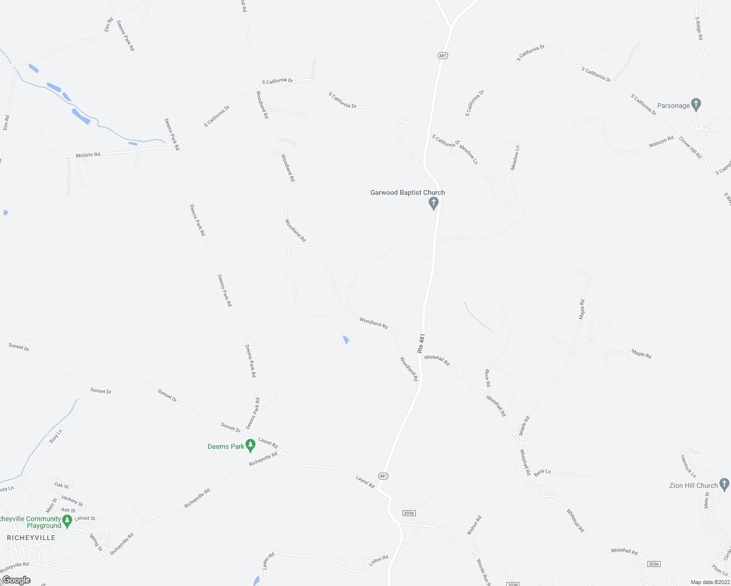 map of restaurants, bars, coffee shops, grocery stores, and more near in Washington County