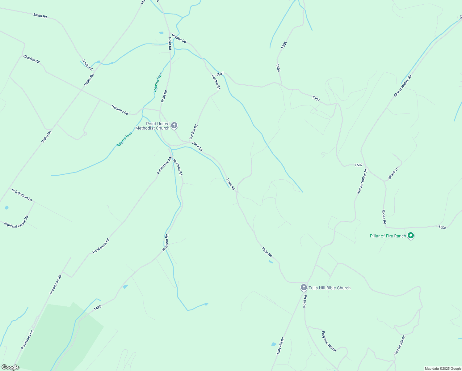 map of restaurants, bars, coffee shops, grocery stores, and more near 1571 Point Road in Bedford