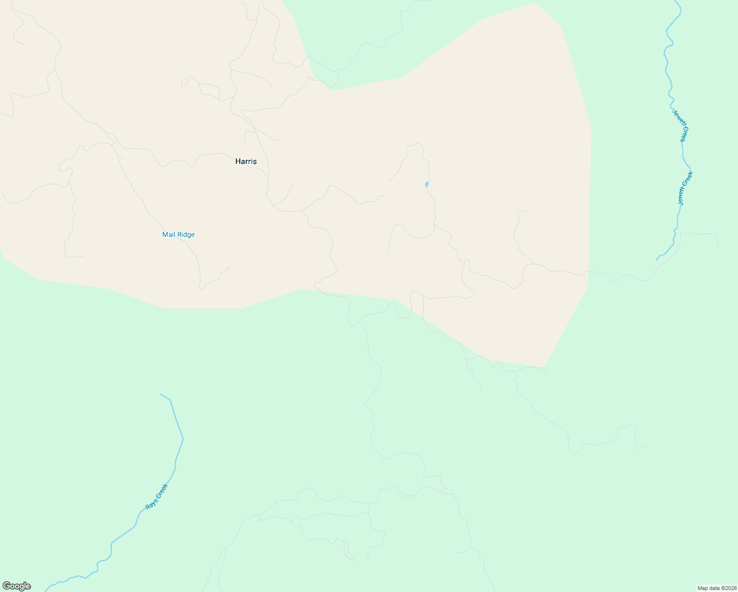 map of restaurants, bars, coffee shops, grocery stores, and more near 66 Jewett Road in Garberville