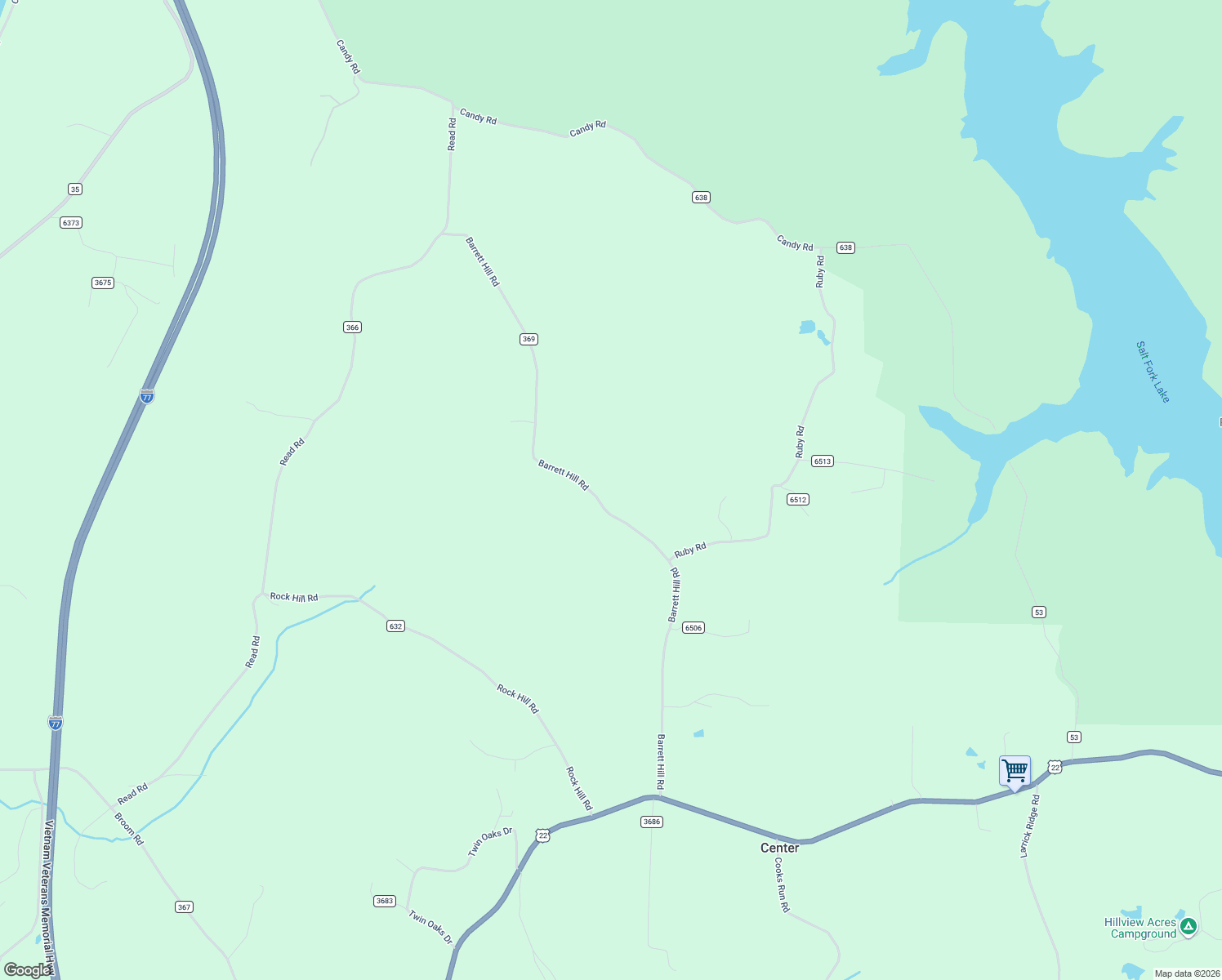 map of restaurants, bars, coffee shops, grocery stores, and more near 67370-67598 Township Highway 369 in Cambridge