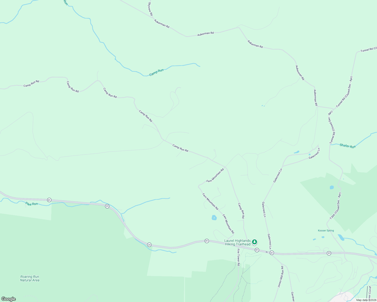 map of restaurants, bars, coffee shops, grocery stores, and more near 716 Camp Run Road in Somerset