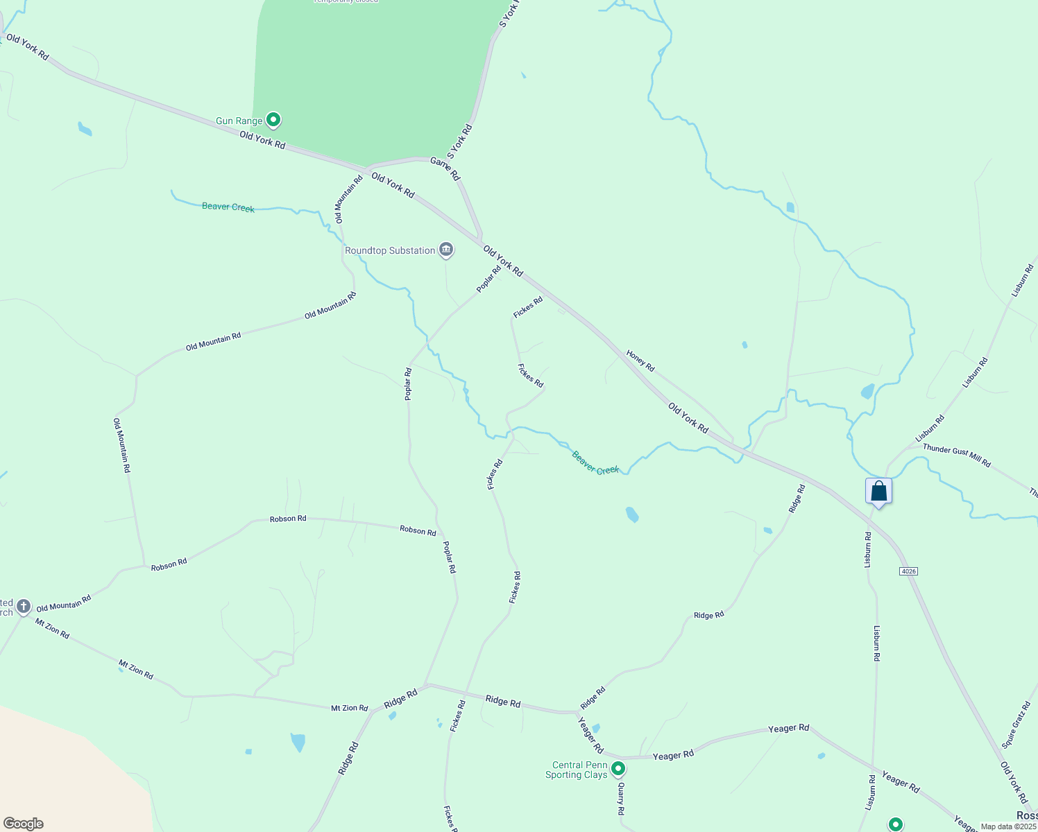 map of restaurants, bars, coffee shops, grocery stores, and more near 240 Fickes Rd in Dillsburg