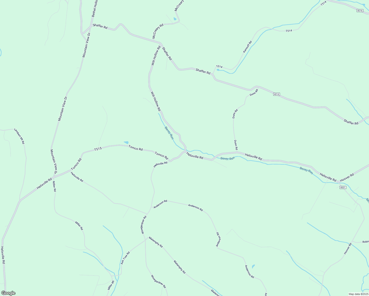 map of restaurants, bars, coffee shops, grocery stores, and more near 471 Wilt Hollow Road in Schellsburg