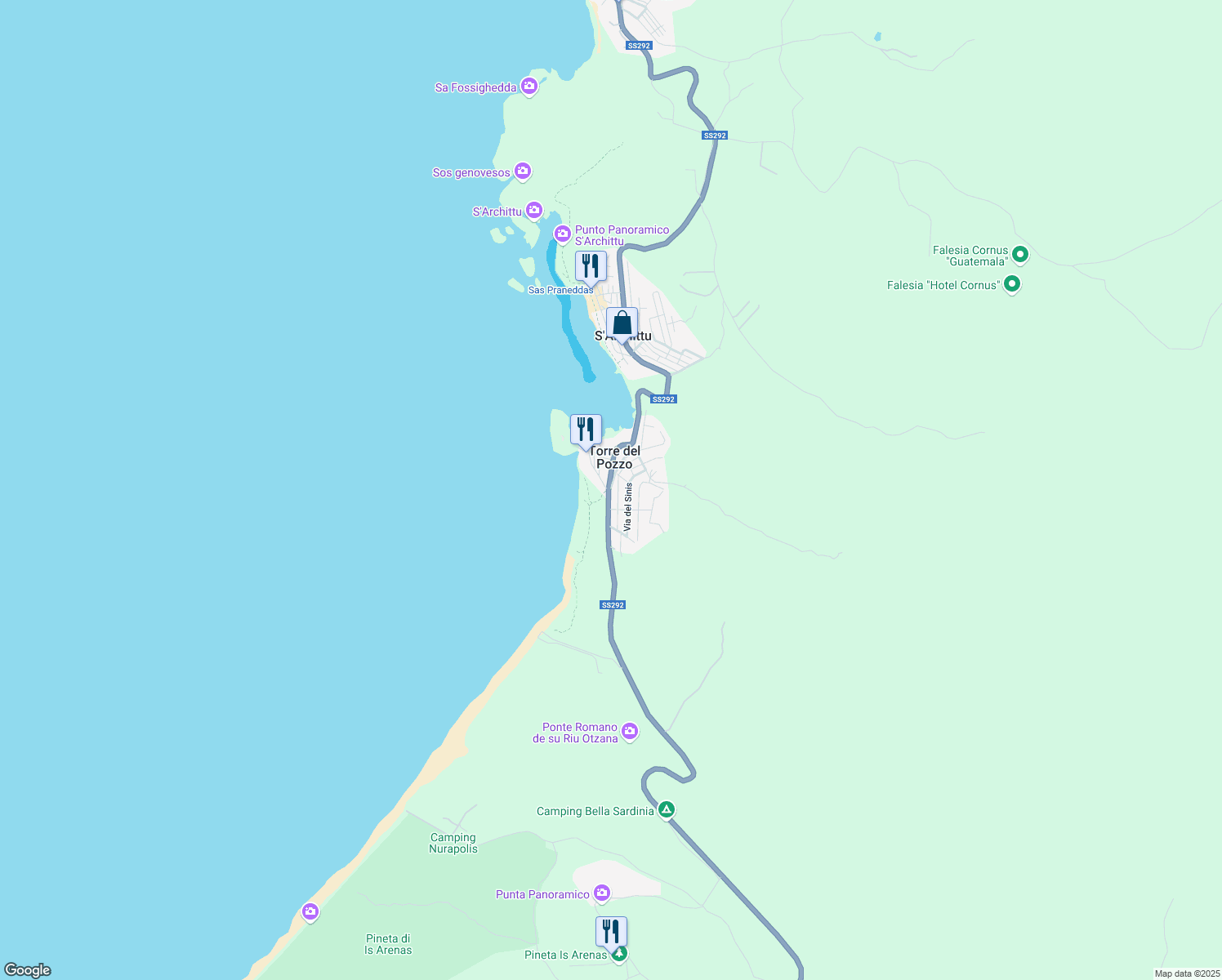 map of restaurants, bars, coffee shops, grocery stores, and more near in 