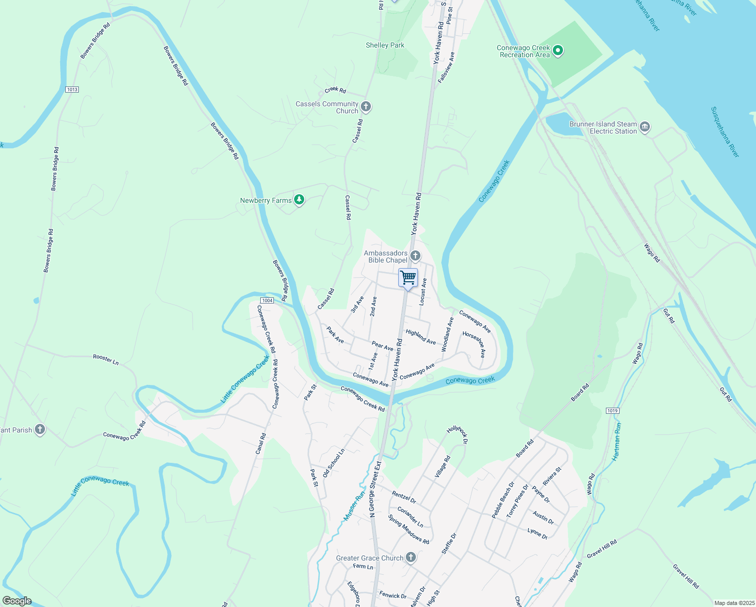map of restaurants, bars, coffee shops, grocery stores, and more near 950 2nd Ave in Manchester
