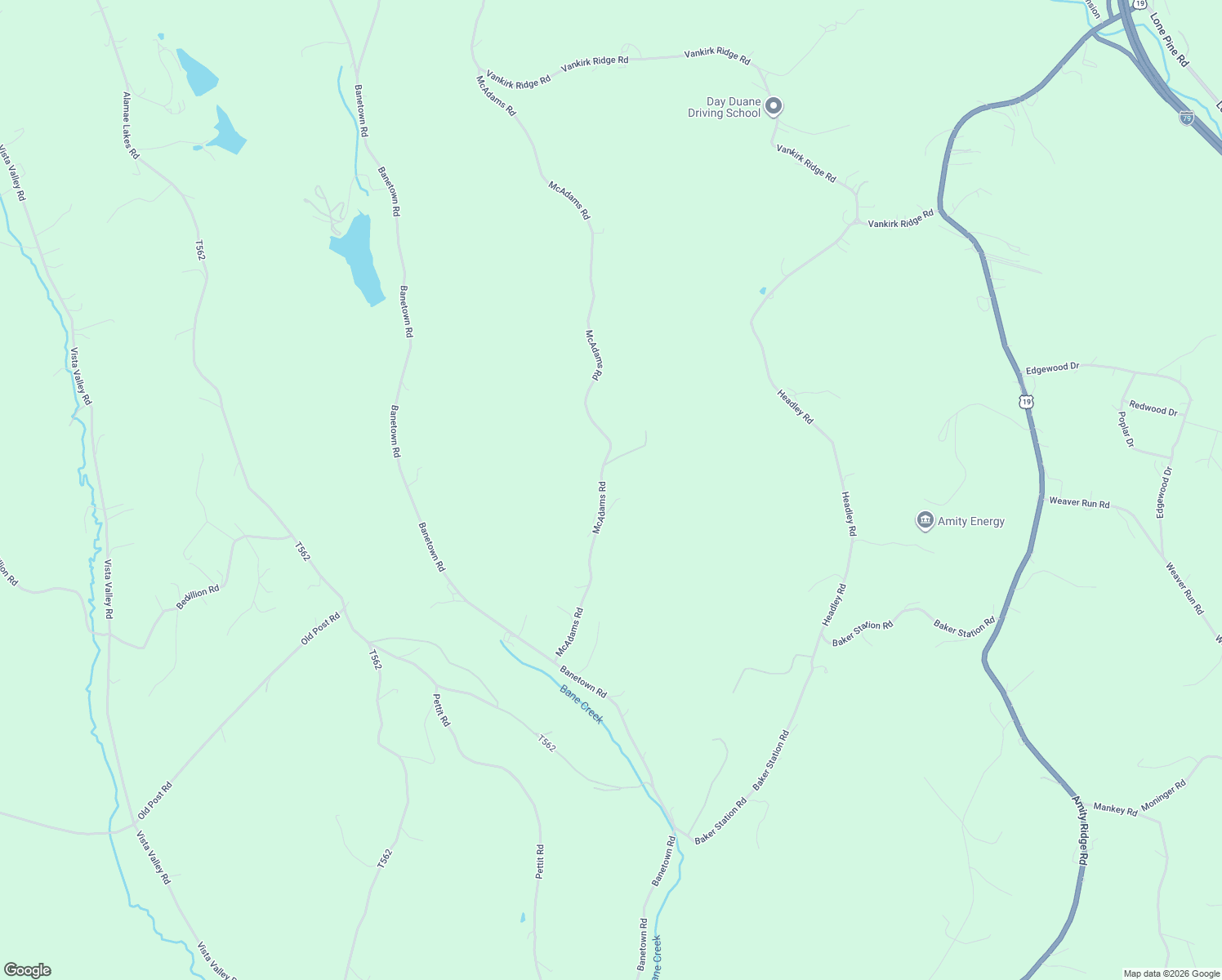map of restaurants, bars, coffee shops, grocery stores, and more near 1102 McAdams Road in Washington