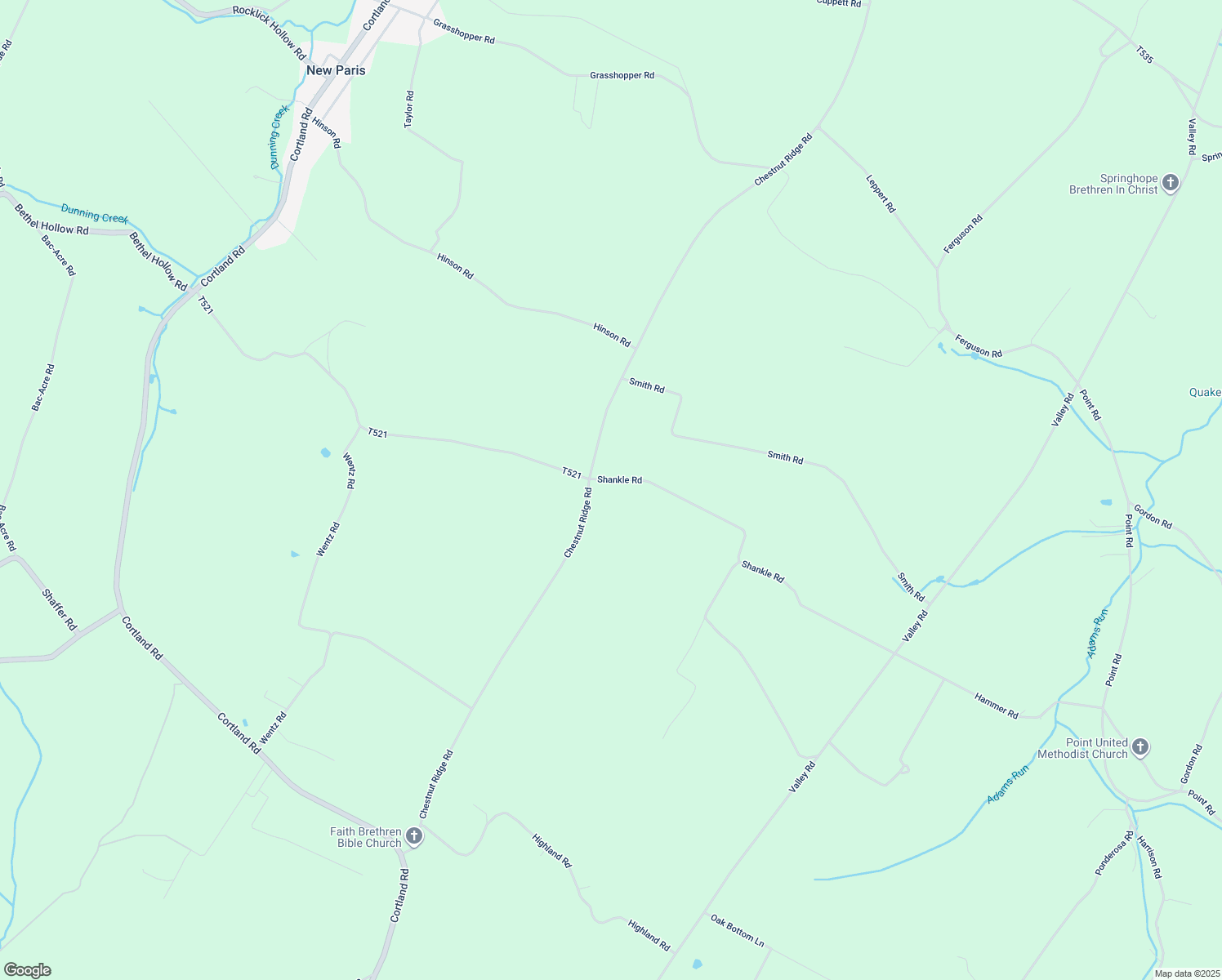 map of restaurants, bars, coffee shops, grocery stores, and more near 388 Shankle Road in Schellsburg