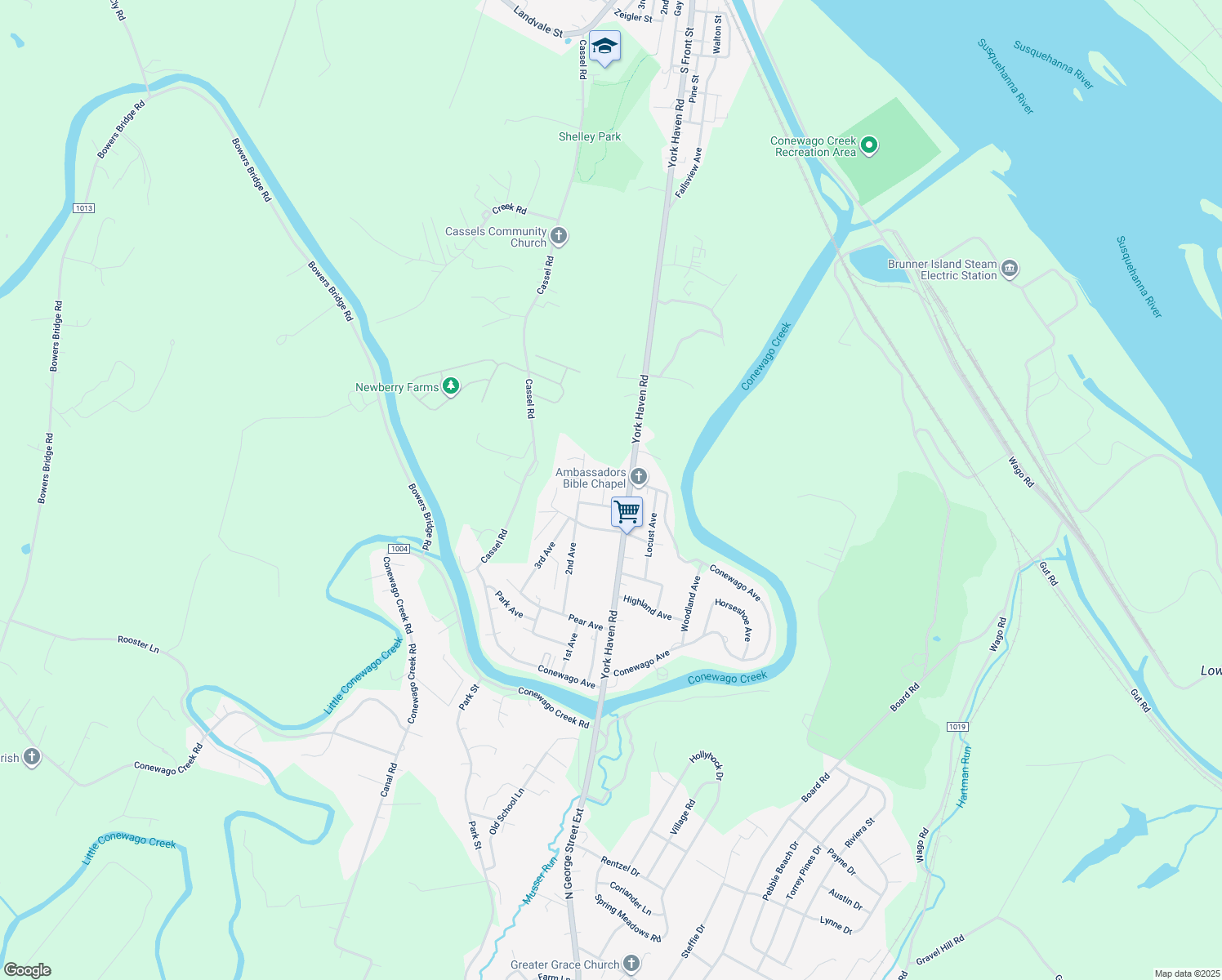 map of restaurants, bars, coffee shops, grocery stores, and more near 770 1st Ave in Manchester
