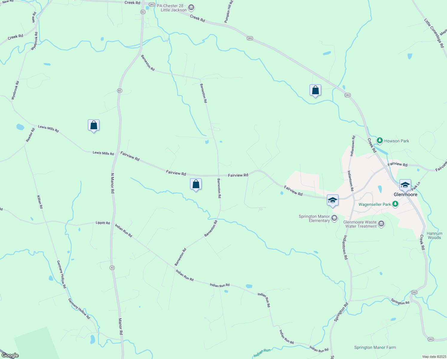 301 Barneston Road, Glenmoore PA Walk Score