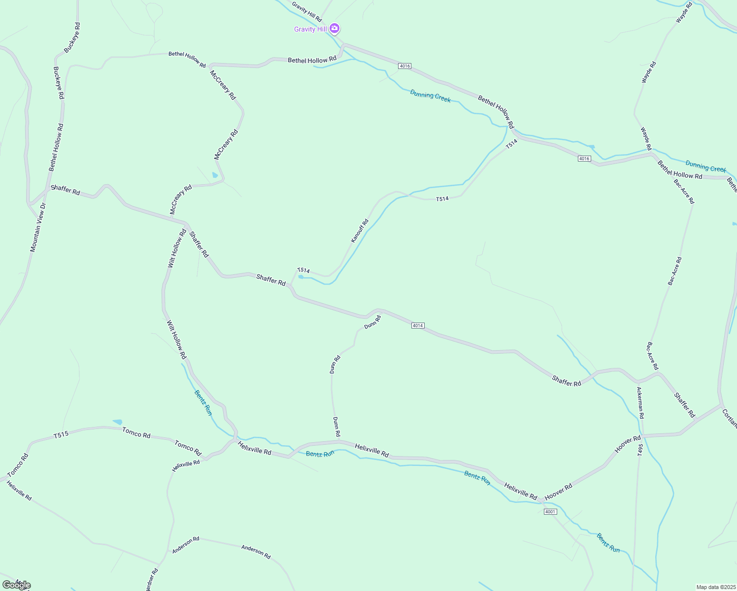 map of restaurants, bars, coffee shops, grocery stores, and more near 1543 Shaffer Road in New Paris