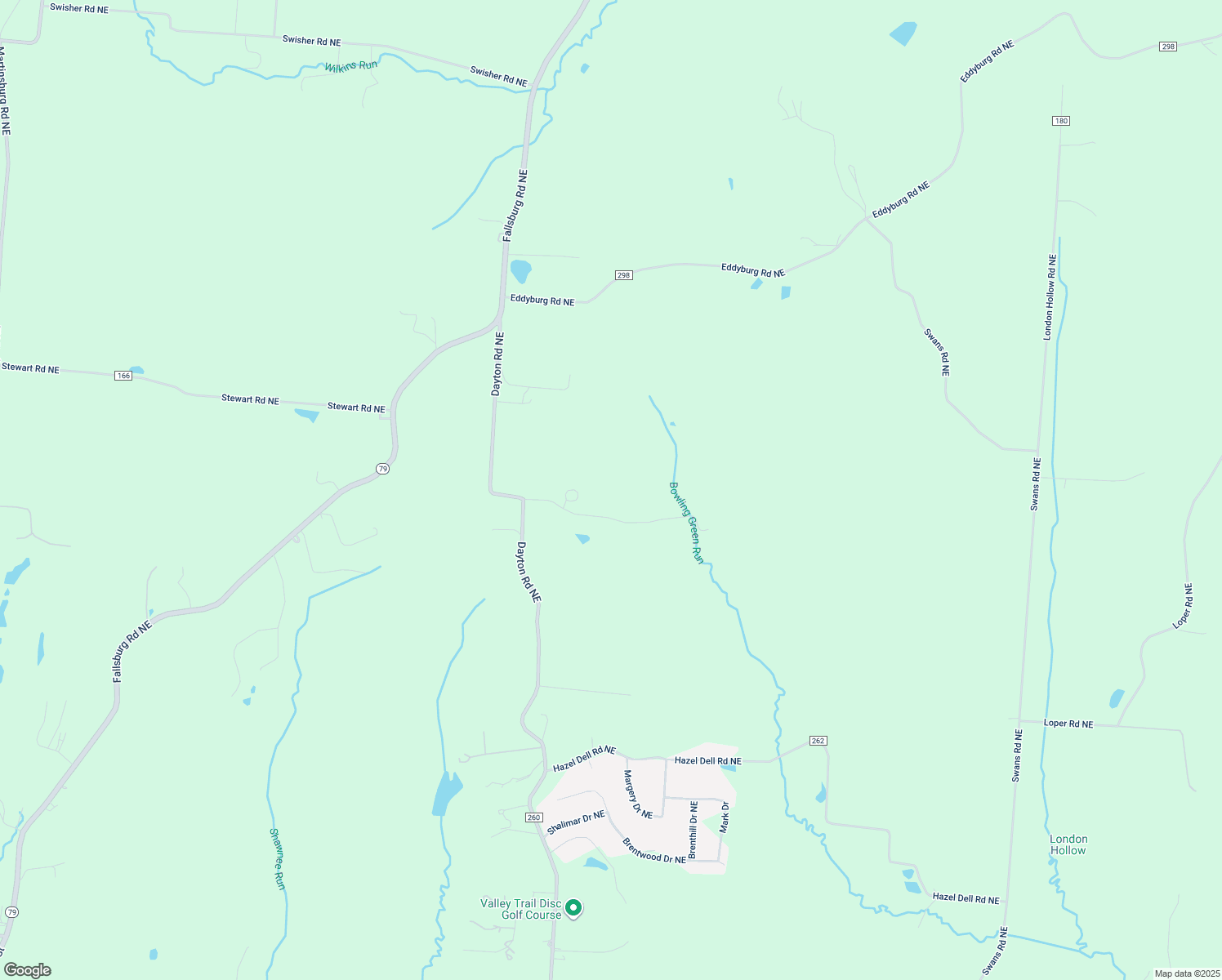 map of restaurants, bars, coffee shops, grocery stores, and more near 10421 Neibarger Lane in Newark