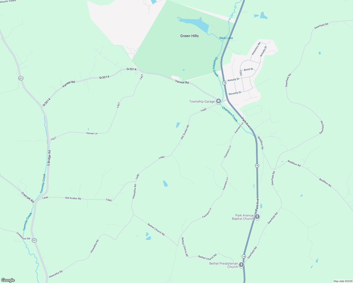 map of restaurants, bars, coffee shops, grocery stores, and more near 150 Old Scales Road in Washington