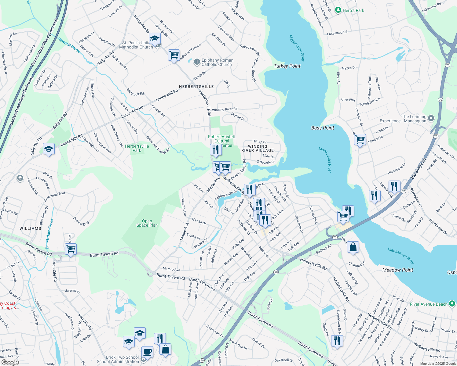 434 Herbertsville Rd, Brick NJ Walk Score