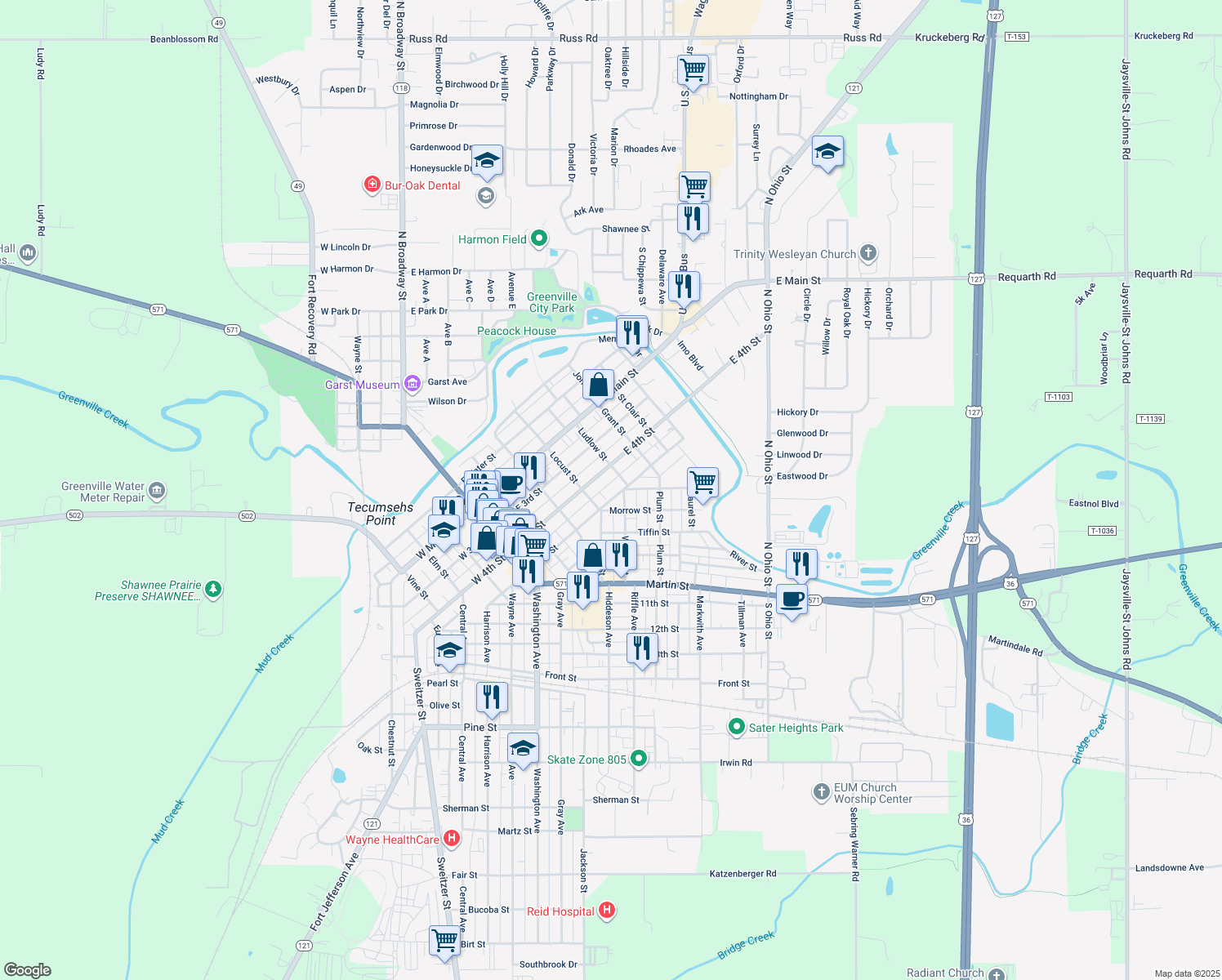 430 East 5th Street, Greenville OH Walk Score