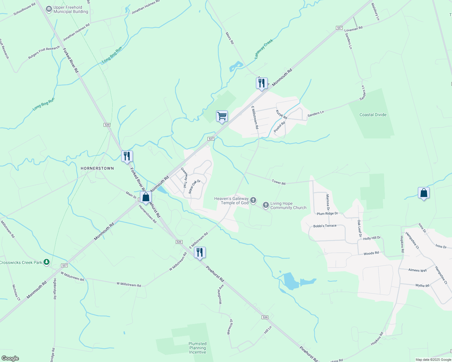 359 East Millstream Road, Plumsted Township NJ Walk Score